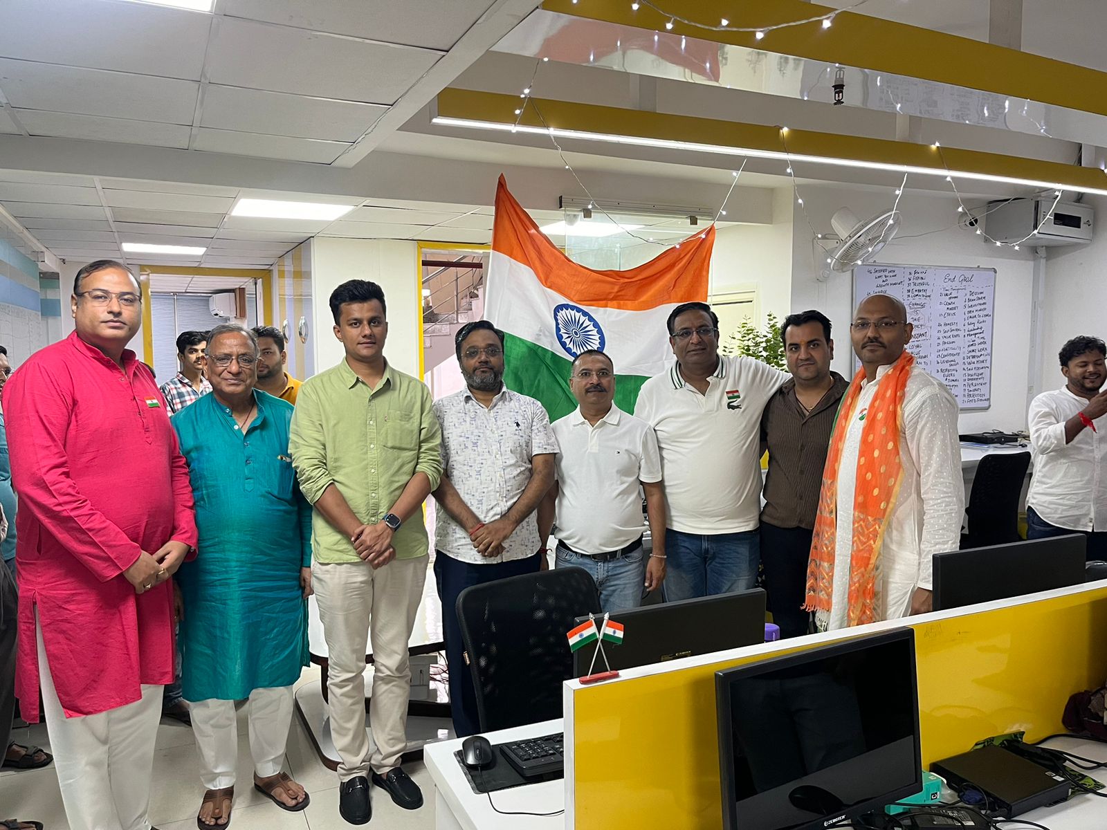 Proeffico year-end celebration with team