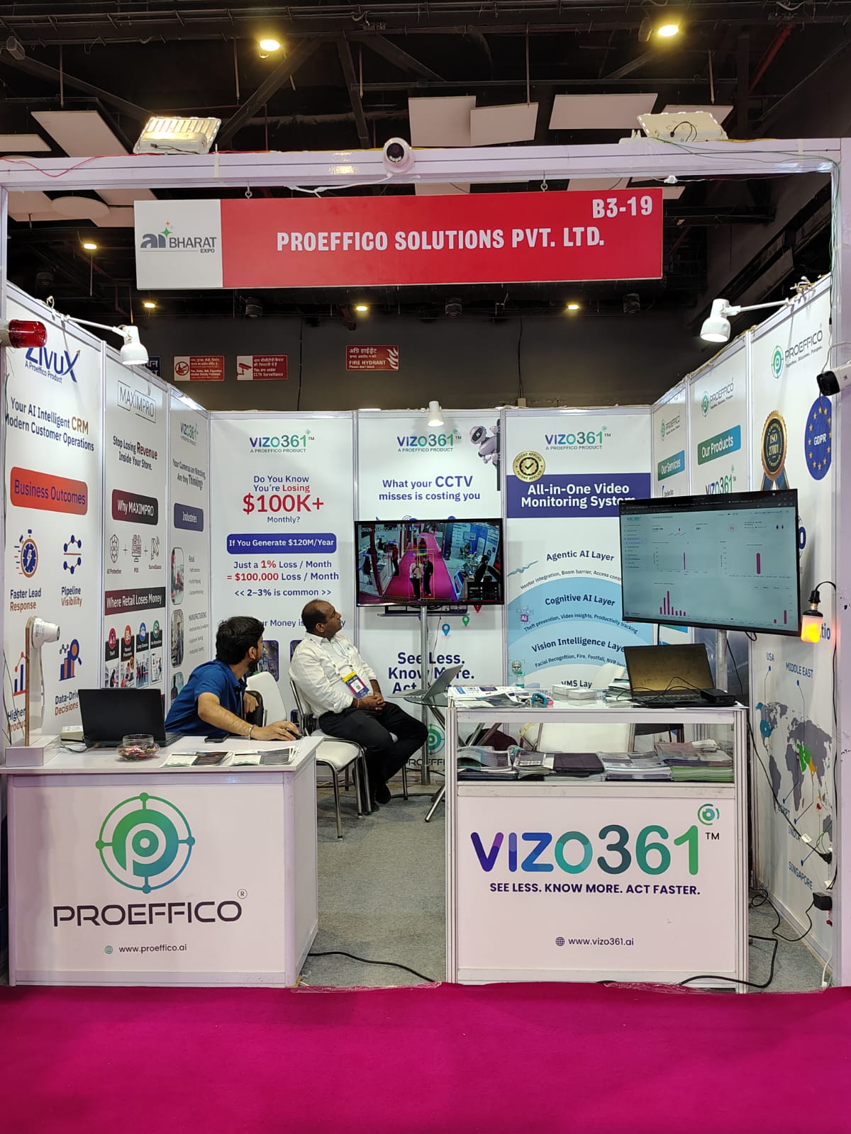 Proeffico product and sales team group photo